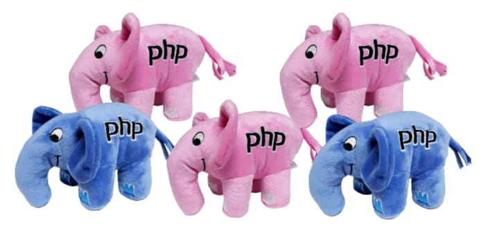 Blue and Pink ElePHPant Pack