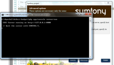 codelobster_symfony_serverrun