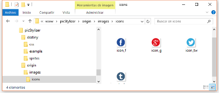 Folder structure Folder structure
